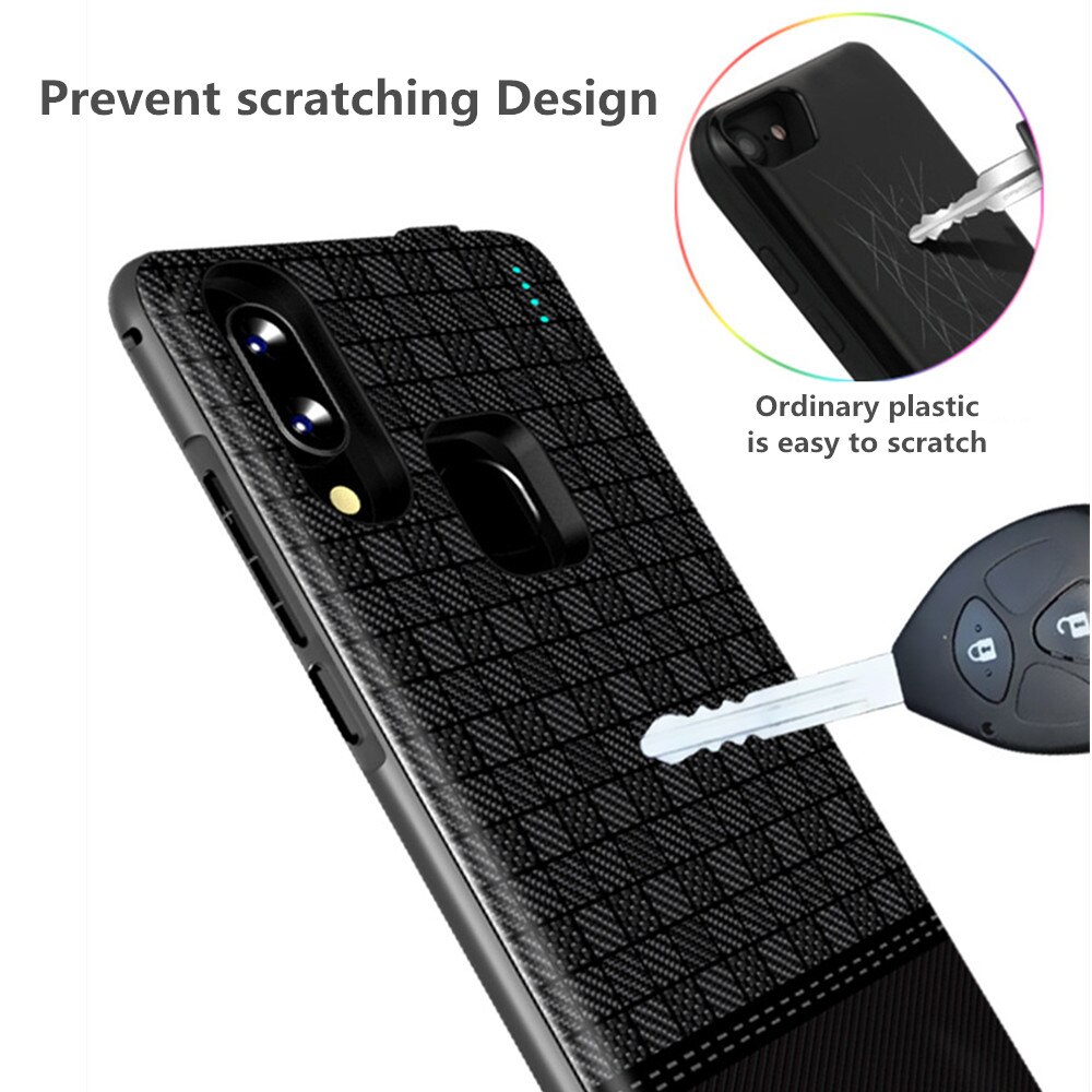 Akkukotelot xiaomi redmi note 5: lle ulkoiselle virtapankille akun lataussuojus 5000 mah kannettavan laturin akkukoteloa