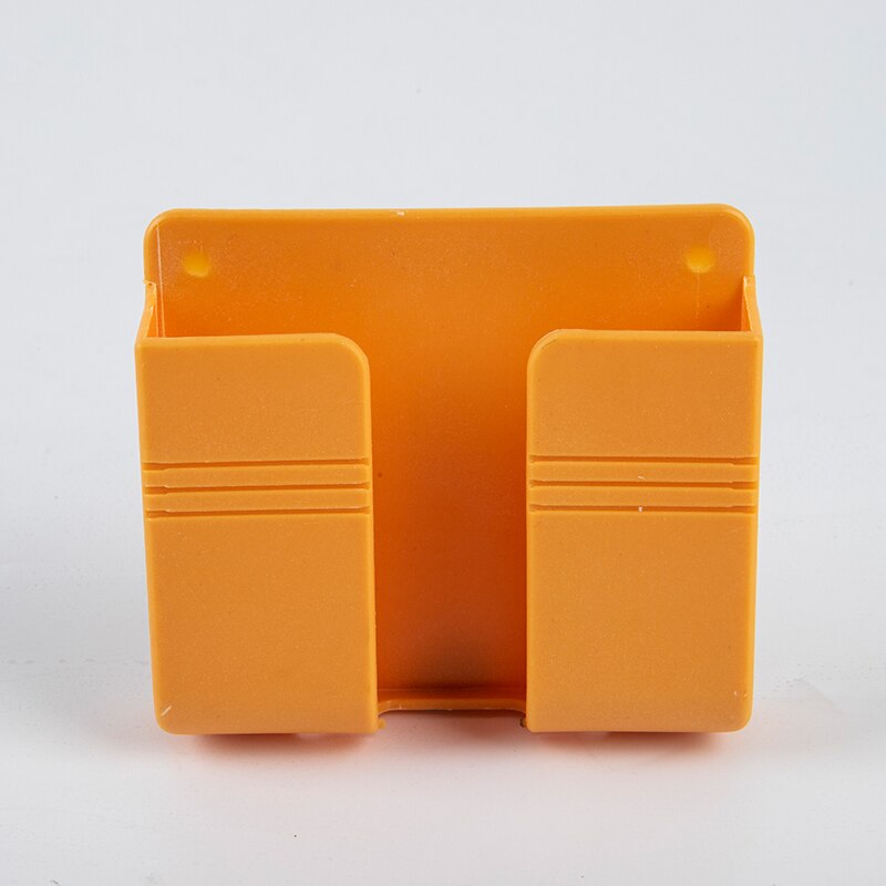 Wall Mounted Organizer Air Conditioner TV Remote Control Storage Box Plug Holder