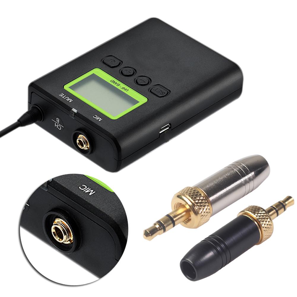 Stereo Solder Plug All-metal Female 3.5MM Stereo Plug With Internal M6 Thread For Wireless Microphone