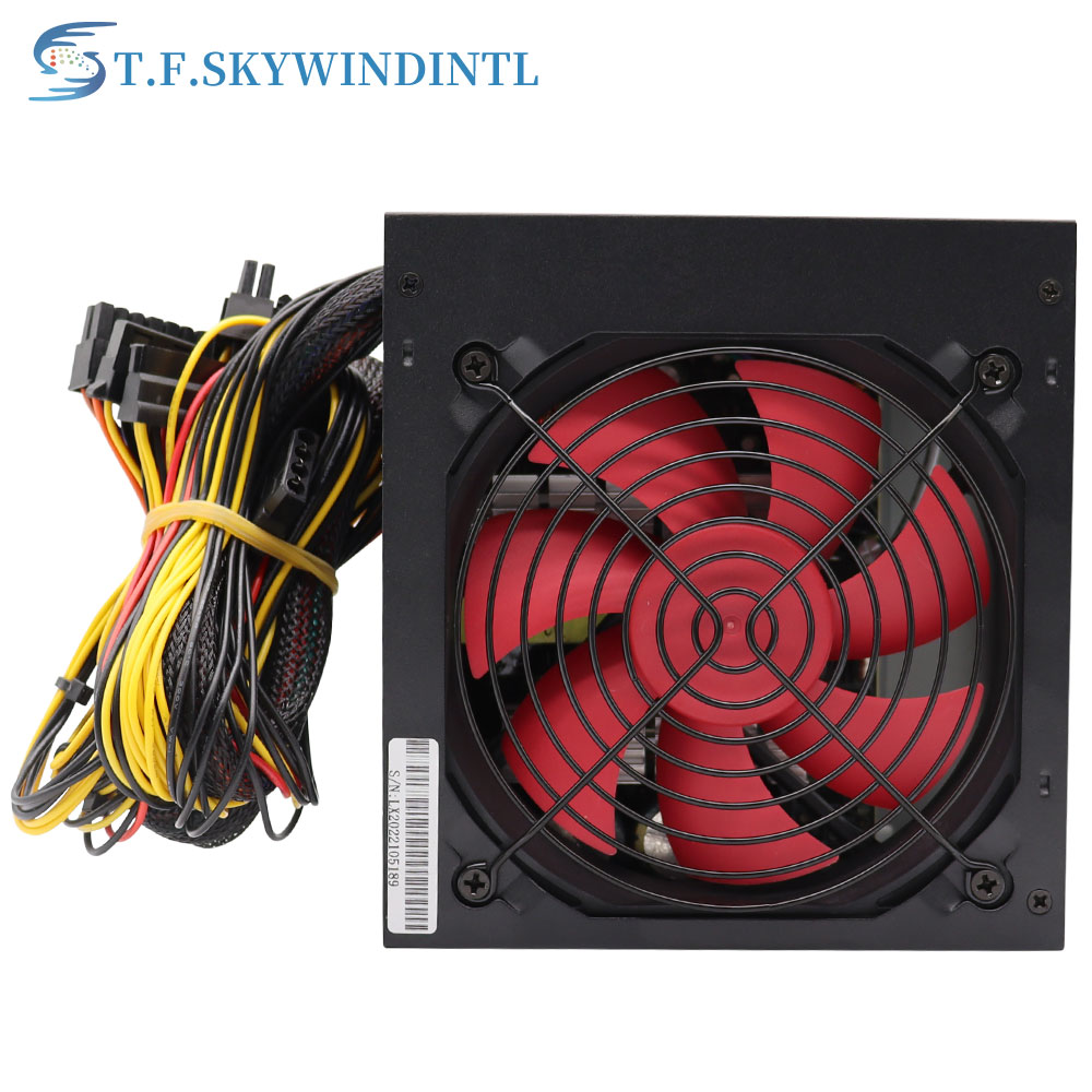 ATX Netzteil ATX Desktop-Computer NETZTEIL Gold Bergbau Chia Nennleistung 500W Competitive Spiel Gamer