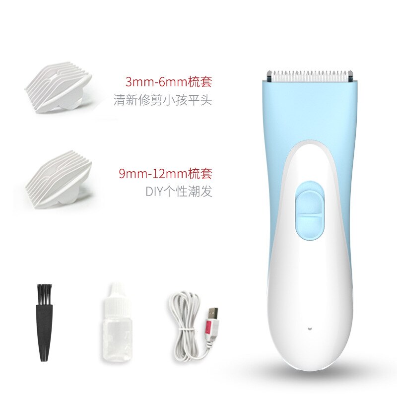 Baby Waterproof Hair Clipper Child Hair Clippers Electric Quiet Trimmer Child Silent Cutting Machine Suction Hair Shaver