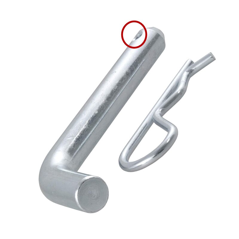 ALWAYSME-gancho recibidor de grillete de 40000 libras, gancho recibidor compatible con tubo receptor de 2 pulgadas, con grillete de 3/4 pulgadas y Pin de enganche