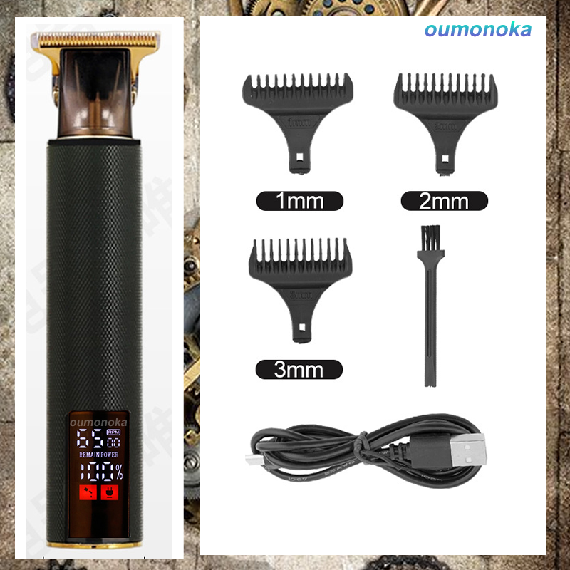 In Haar Schneiden Maschine Barber Trimmer männer Elektrische Rasierer für Männer Haarschnitt Maschine Bart Cutter Barbershop Rasieren Rasierer: Brown