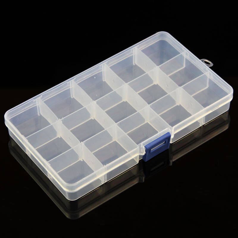 SOACH Guitar paddle box 8 grid / 10 grid / 15 grid small objects placed storage box Alice picks box guitar accessories tools