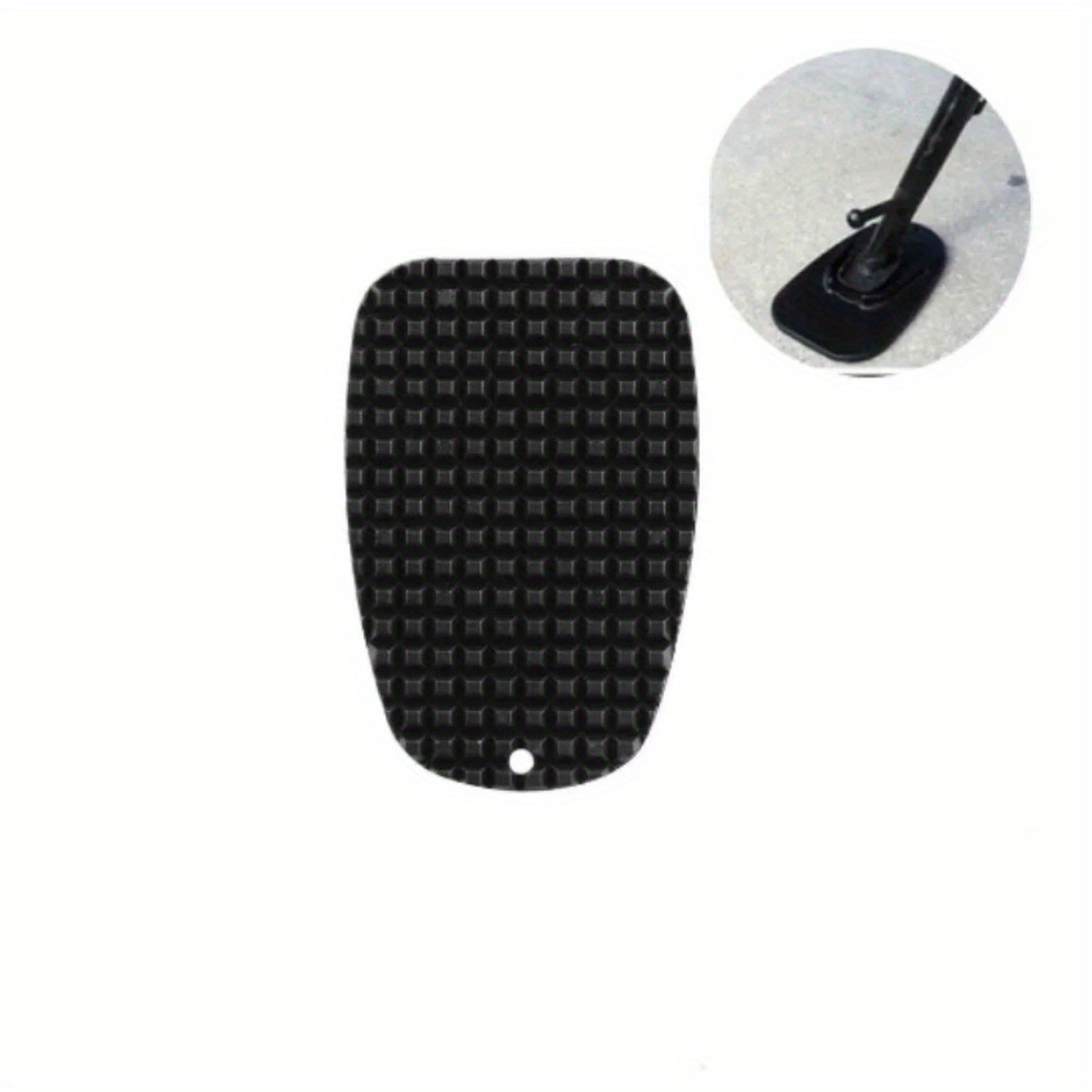 1 szt. motocyklowa mata strąk stopę odpowiednia robić parkowania na zewnątrz, uchwyt na matę strąk stopę, płyta podpierająca, mata, akcesoria motocyklowe: Default Title