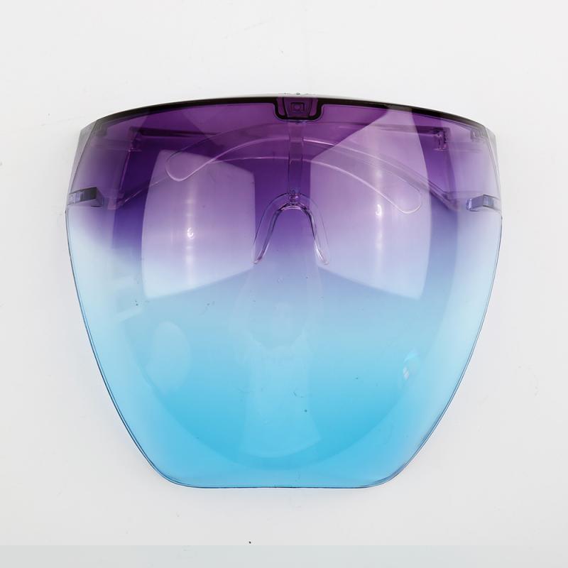 Kitchen Transparent Face cover Anti-Oil Onion Goggles Dust-Proof Face Protective Mask Mascarilla Reutilizable Cooking Tools: Type A 08
