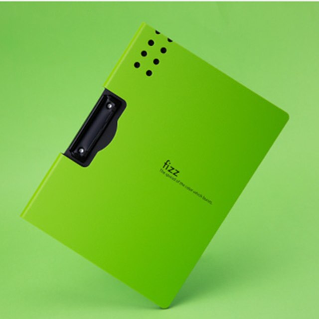 Xiaomi fizz horizontal a4 pasta 7 cores fosco textura pasta portátil almofada portátil caneta bandeja escritório arquivo de metting bolso 6 cores: Verde