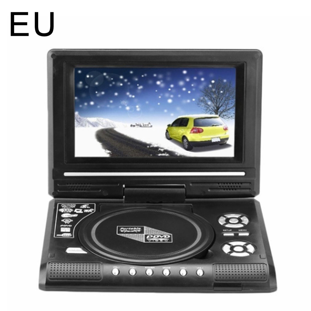 9.8 Inch Portable Mobile DVD With Mini Television Built In Battery Intelligent Power-off Memory Function Mini Television