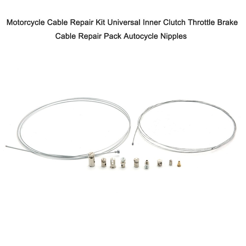 Universal Motorcycle Throttle Cable Repair Kit Mot... Grandado