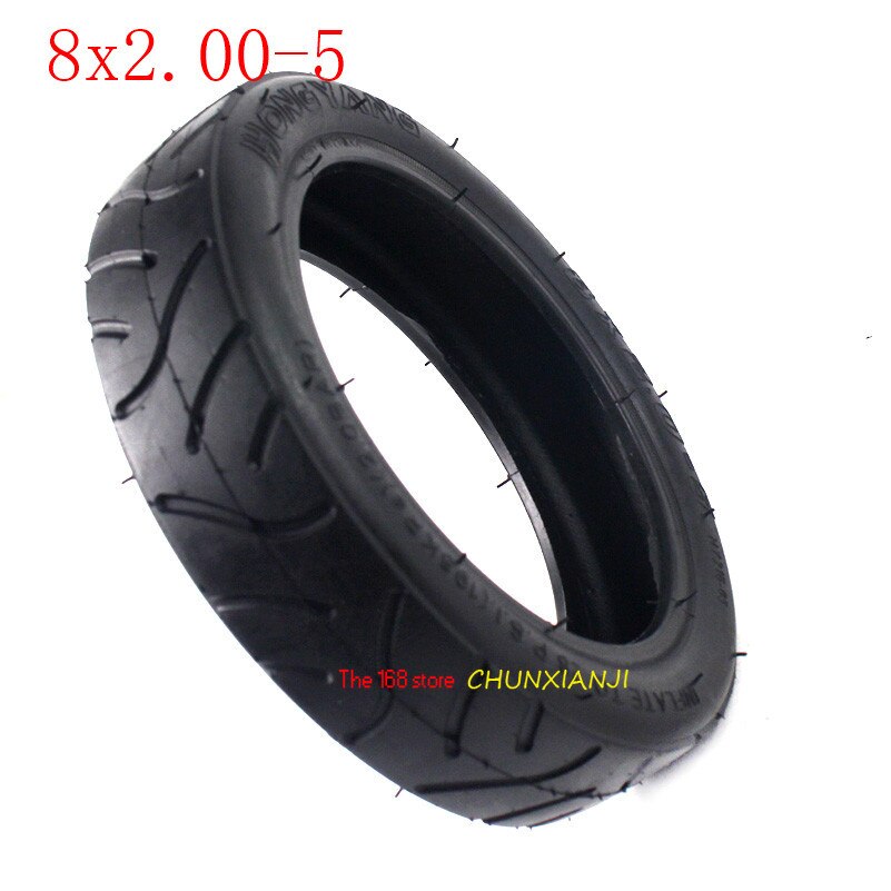 Super 8X2.0-5 Tyre Inner Tube for Electric Scooter Baby Trolley 8 Inch Pneumatic Tire 8*2.00-5 Tires