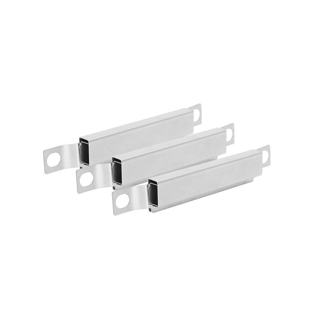 3pcs Universal Straight Pipe BBQ Grill Tube Burners Stainless Steel Gas Grill Parts Replacement