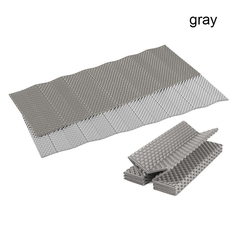Tapis de camping pliable en mousse pour alpinisme - Matelas résistant à l'humidité - Parfait pour la randonnée et la randonnée - Choix de couleurs - Vert kaki
