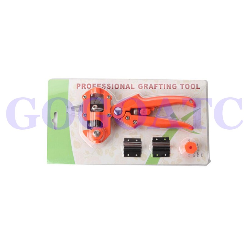 Grafting machine Garden Tools with 2 Blades Chopper Tree Grafting Tools Secateurs Scissors grafting KIT Cutting Pruner: 3