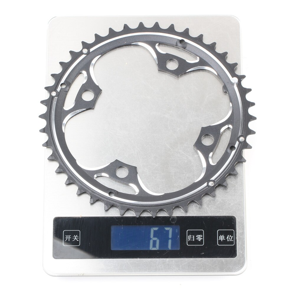 104 bcd 22/24/32/42/44t mountainbike kettingblad mtb crankstel aluminium versnellingen kettingblad bcd 104: 42t aluminium platen