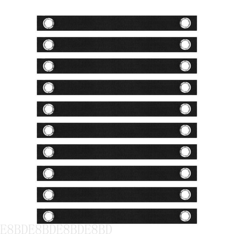 E8BD 10pcs High Strength Outdoor Stabilizing Straps For Harsh Weather Garden Ties