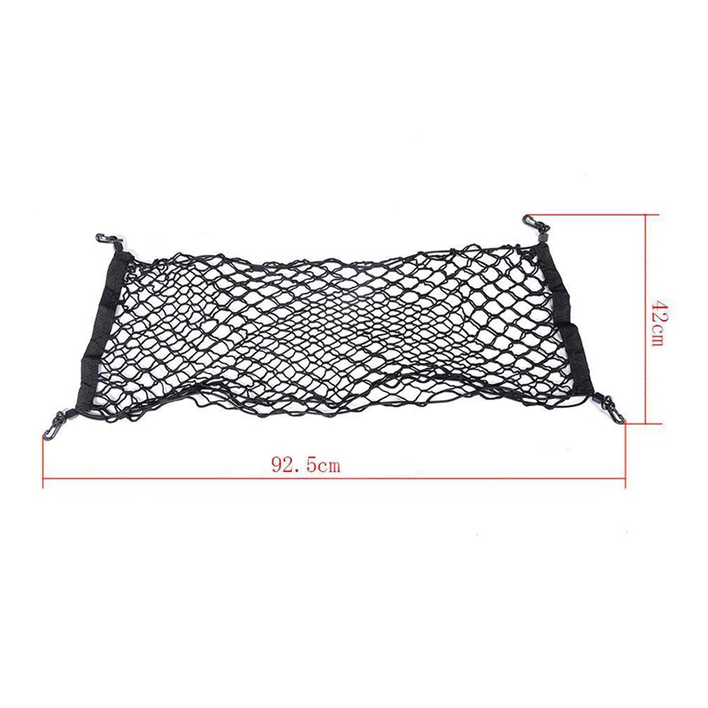 Vertical Elastic Mesh Trunk Protective Equipment Trucks Rear Large Capacity Stretchable Cargo Luggage Car Storage Net Universal