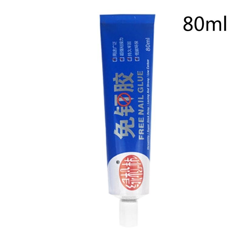 80ml forte Appiccicoso della Colla Silano Ai Polimeri di Metallo Piastrelle di Ceramica di Vetro in Legno Adesivo Sigillante aggiustare Cancelleria di Riparazione Dei Monili