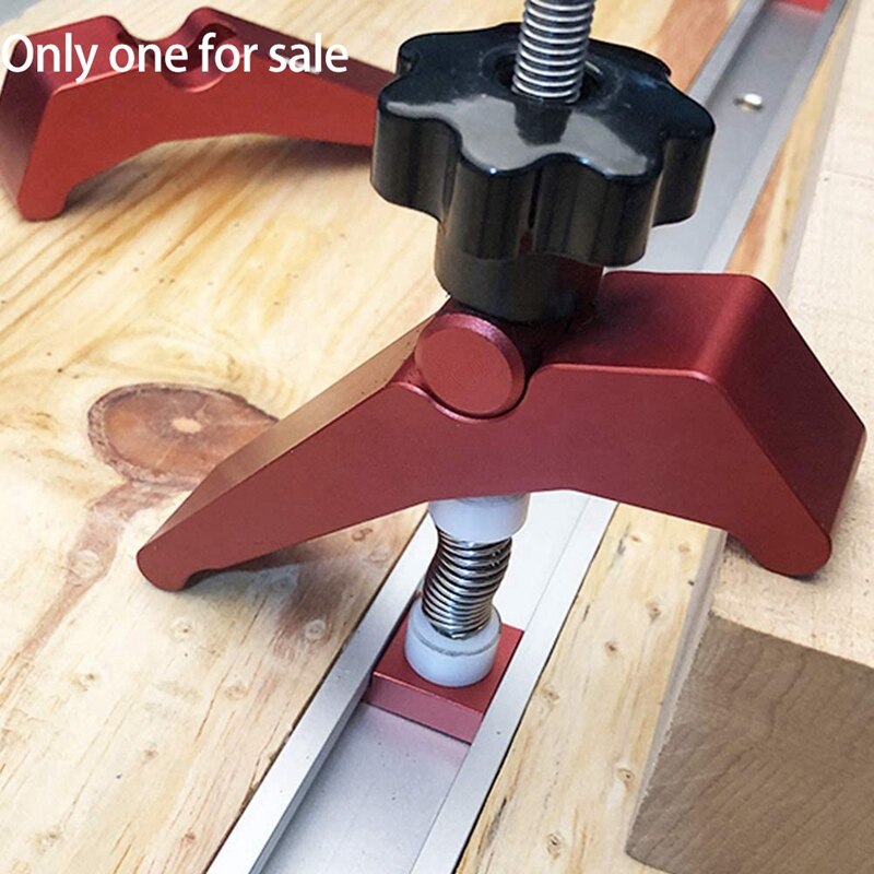 SHGO -T-Shaped Rail Compression Clamp T-Shaped Compression Clamp Fast Control Clamp Woodworking Press Woodworking Tools