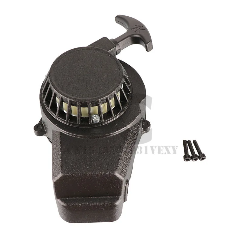 Aluminium Minimoto Easy Recoil Pull Starter für 2-Takt 47cc 49cc Motor Pocket Bike Mini Moto Dirt Bike Kinder ATV Quad