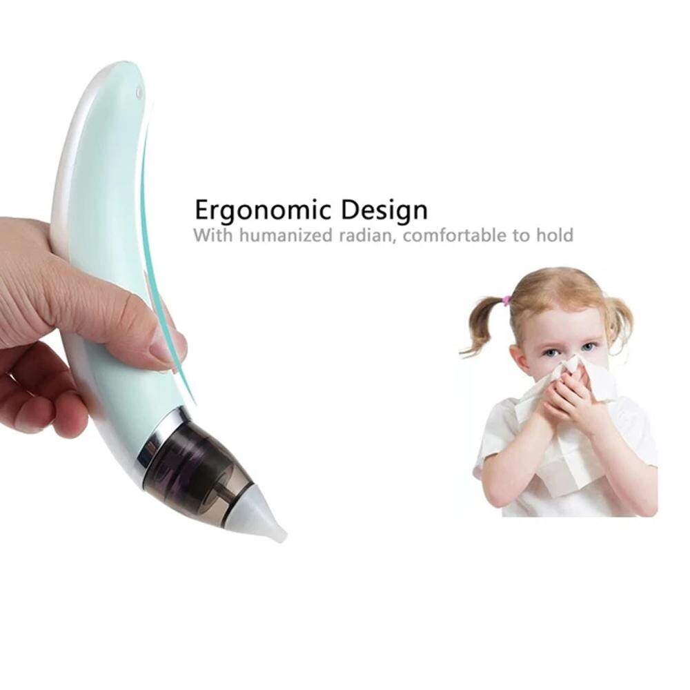 Zuigeling Elektrische Zuig Apparaat Schoner Booger Baby Neuszuiger Zachte Siliconen Baby Sucker Cleaner Sniffling Apparatuur Veilig