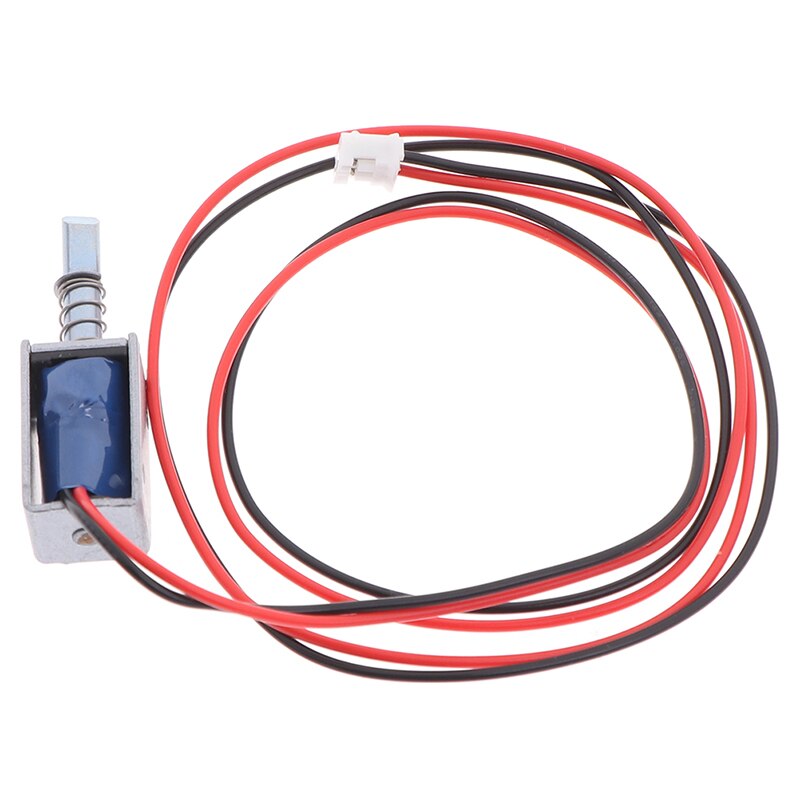 DC 5V-6V Push Pull Frame Suction Type Mini Solenoid Electromagnet Door Lock