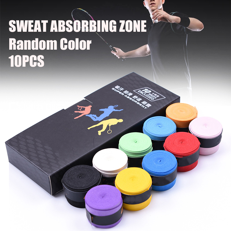 Portable Badminton Racket Tape Multipurpose Non-Slip and Absorbent Tennis Racquet Winding Tape Badminton Racket бадминтон