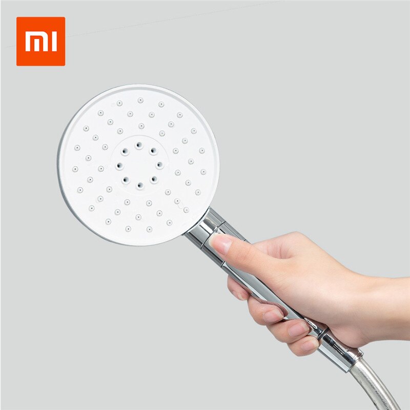 Xiaomi Mijia Diiib 3 Modes Handheld Shower Head Set 360 Degree 120mm 53 Water Hole with PVC Matel Powerful Massage Shower