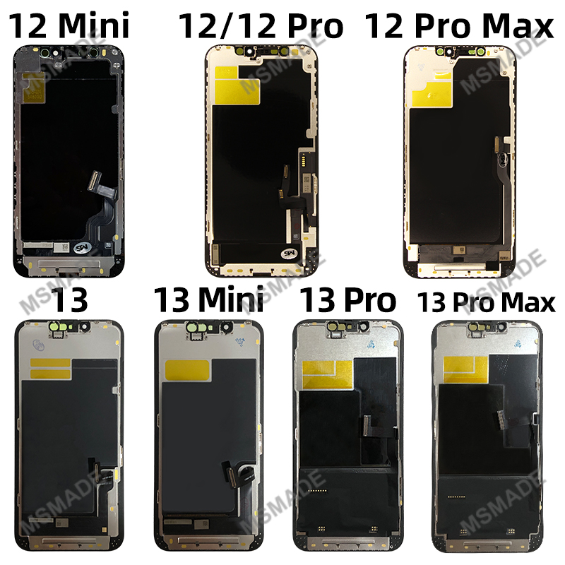 OLED Voor iPhone X LCD 16 Pro Max Display 11 12Pro Display 12 13 MINI 13 PRO MAX Display 14 Pro Max 15 LCD Vervangende Onderdelen