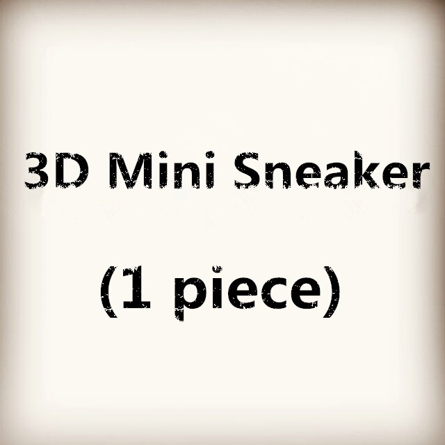 3D Mini Sneakers Sleutelhanger Telefoon Strap Voor En: 1 piece only