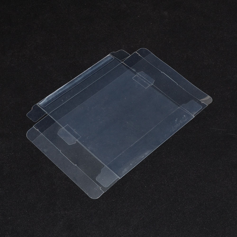 10 STUKS veel transparant Plastic doos Protector Cartridge Case HUISDIER voor GameBoy Advance Kleur voor G-B/ g-B-C/G-B-A