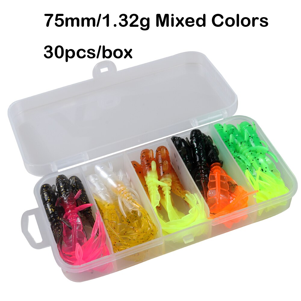 1Box Mixed Weight Jig Head Hook Set Exposed Lead Jig Hooks Crank Jig Head Hook for Carp Fishing Lure Soft Worm: SET19