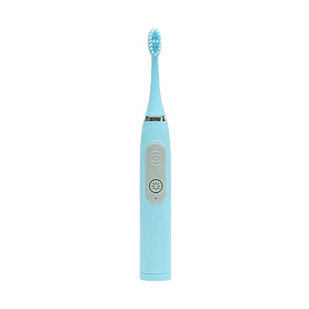 Adult sonic electric toothbrush for adults, battery feed head, soft hair electric toothbrush, men women electric toothbrush: Blue