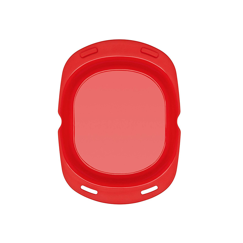 Tescoma 629424 baking mold, silicone, red