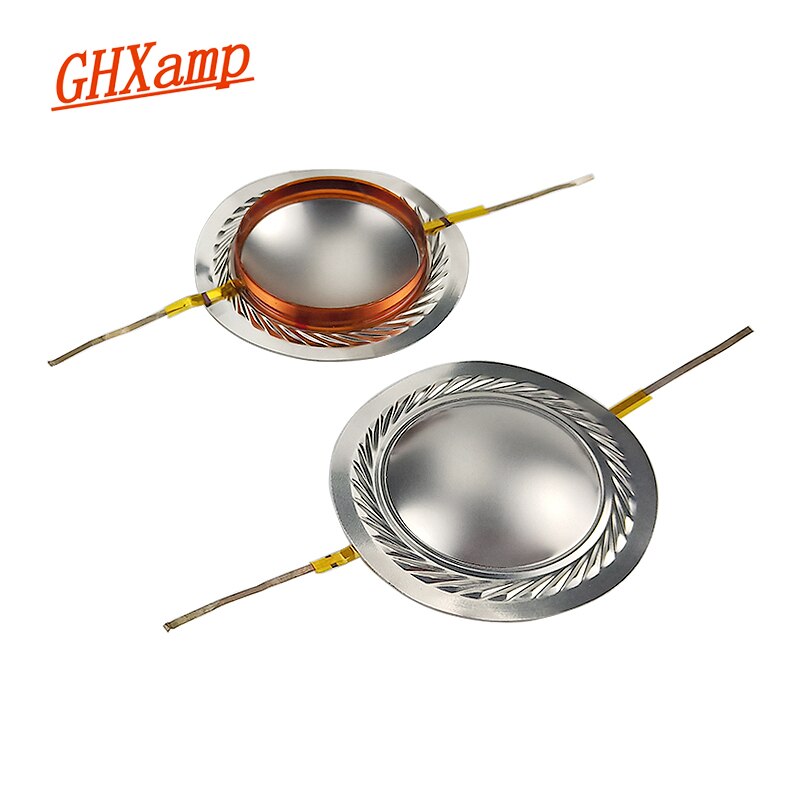 Ghxamp 34.4 Mm 34.5 Core Treble Spreekspoel Titanium Film Membraan Koper Beklede Auminum Coil Vaak Speaker Reparatie Film 1 pairs