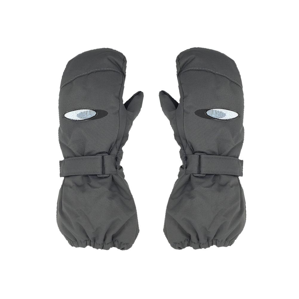 Ski Wanten Windstopers Handschoenen Anti Winddicht Thermische Warme Handschoen Ademende Handschoenen Voor Kinderen Winter: Dark Grey
