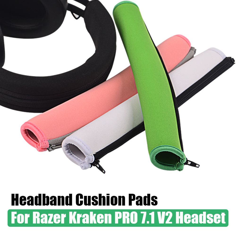 Funda de espuma lavable para auriculares Razer Kraken PRO 7,1 V2, repuesto de almohadilla de haz de cabeza, novedad