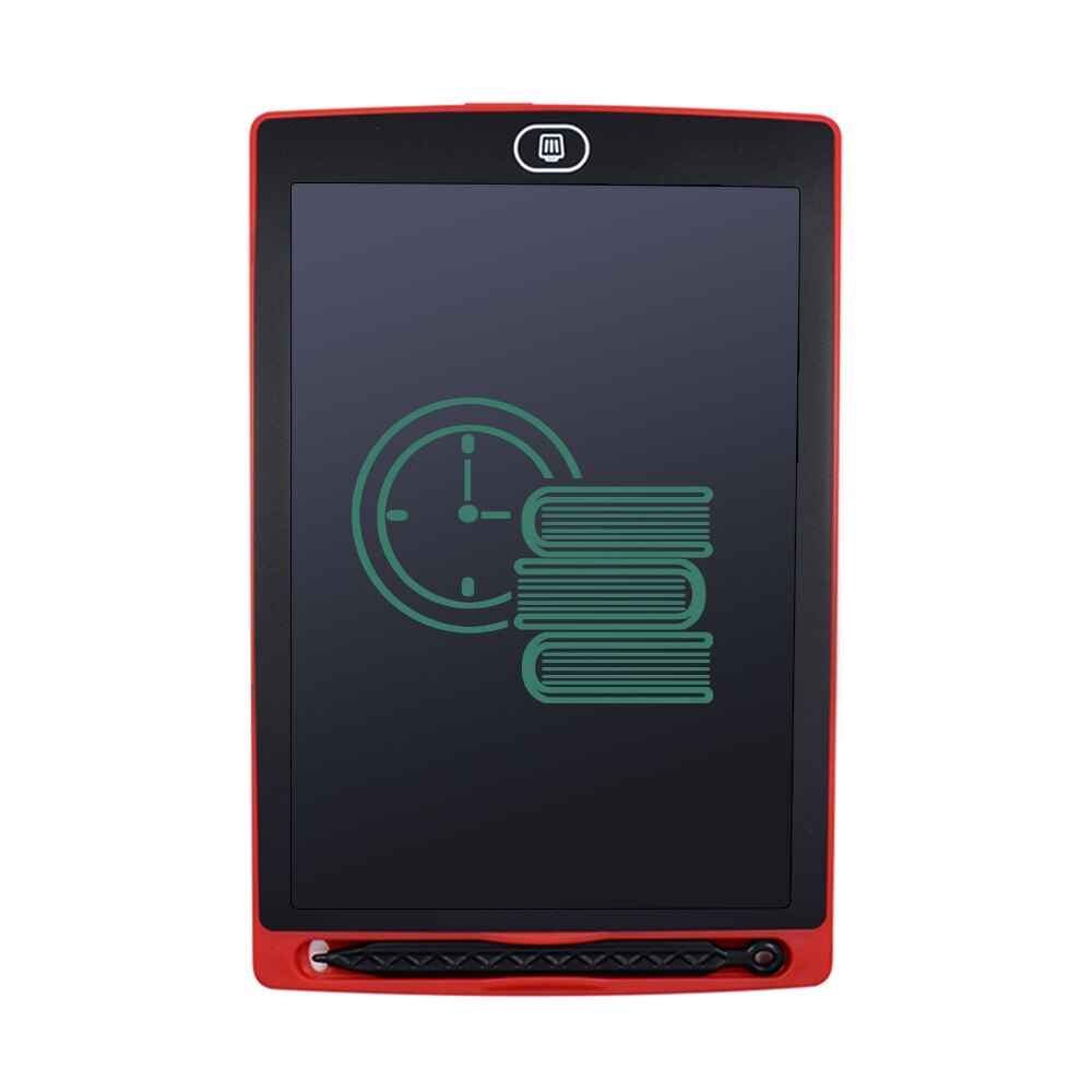 CHIPAL LCD Writing Tablet 8.5" Digital Drawing Board Electronic Handwriting Pads Message Graphics Board Portable Writing Board: Red