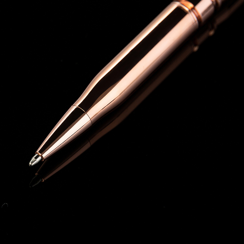 1pc Luxury Heavy Feel Metal Ballpoint Pens School Business Office Signature Roller Pen Writing Student Stationery Supplies