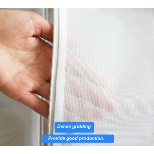4 Sizes Mesh Laundry Bags for Washing Machine Travel Clothes Storage Net Zip Bag for Wash Bra Stocking and Underwear