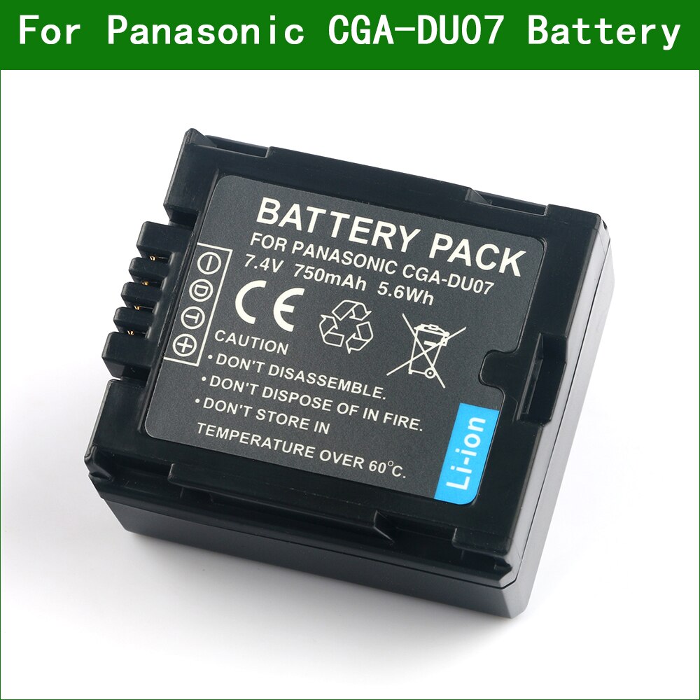 LANFULANG Camcorder Digital Battery Compatible For Panasonic CGR-DU06 VW-VBD070 NV-GS47 NV-GS50 NV-GS27 SDR-H20 NV-GS57 NV-GS58