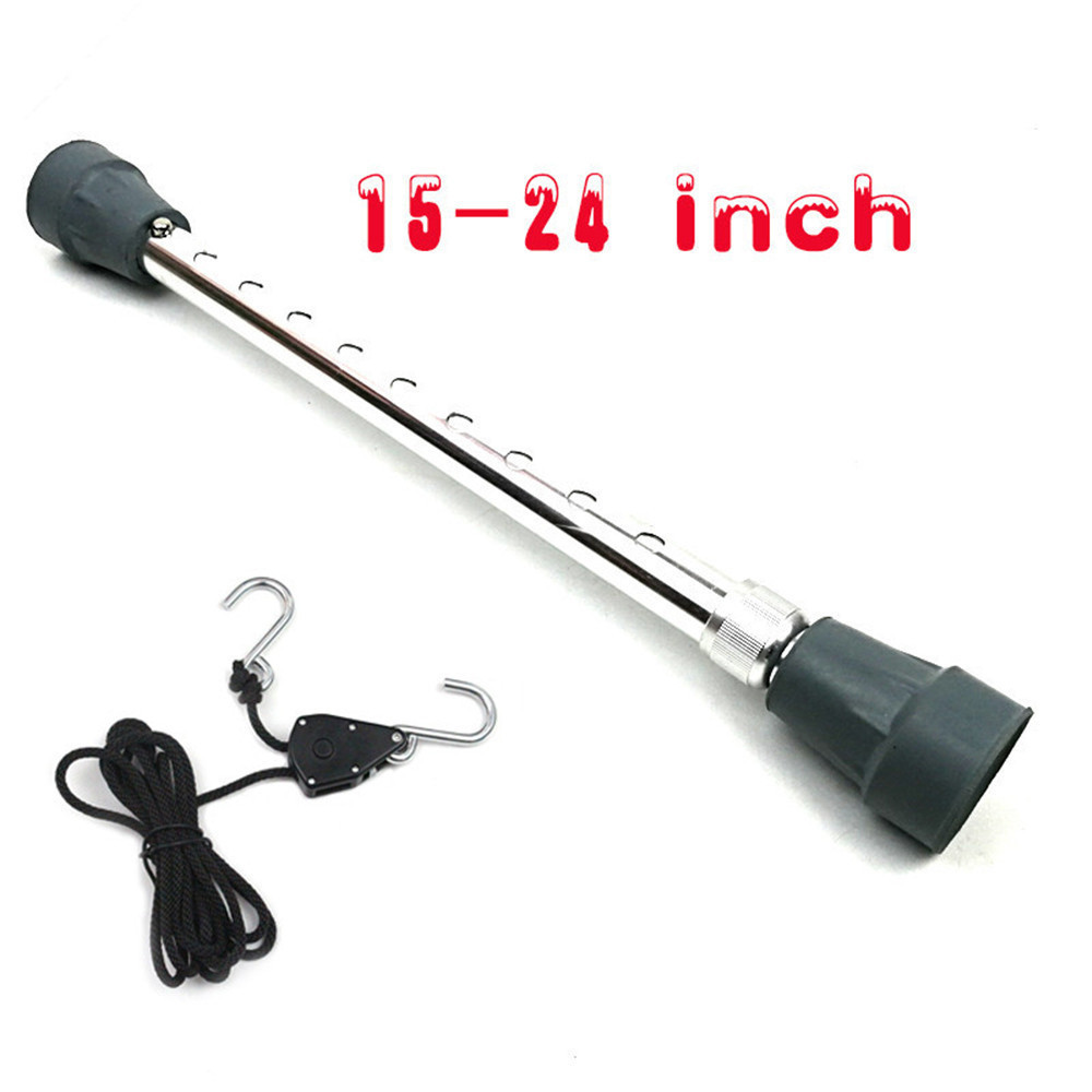 Prop engine cover stand kit Car door holder product PDR tools accessory Hood: sliver and rope