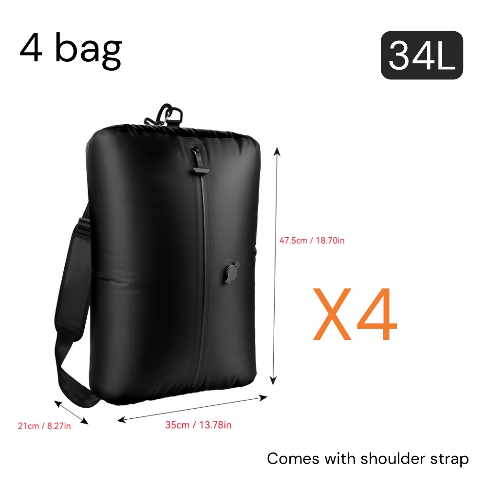 Reisbenodigdheden verpakking kubussen tas Voyage onmisbare draagtassen Kledingopslag Kofferorganizer vacuümcompressierugzak