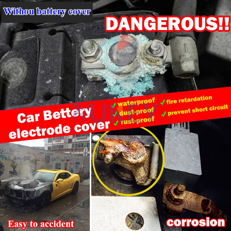 Batterie Kathode positiv Elektrode Pole Terminal Schutzhülle Für VW Passat B8 / Variante NMS Golf MK7 Sportsvan Jetta MK6