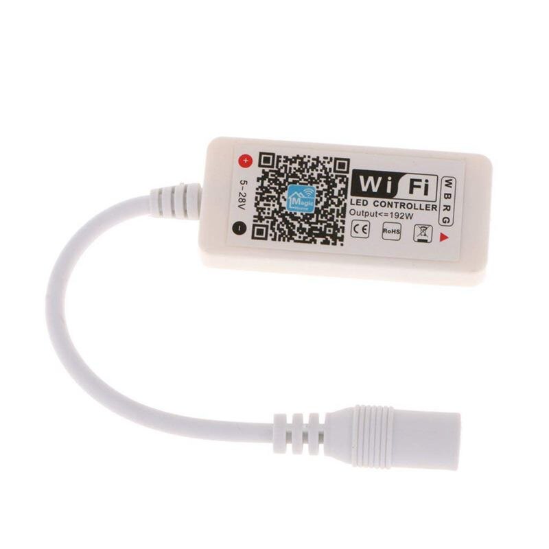 SV-ic Home Mini RGBW Wifi Controller For Led Strip Panel light Timing Function 16million colors Smartphone Control
