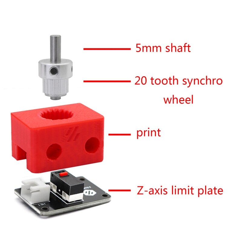 3D Printer Endstop Switch Board High Sensitivity for Voron 2.4 Z Axis Micro Switch Limit Switch 1 PACK