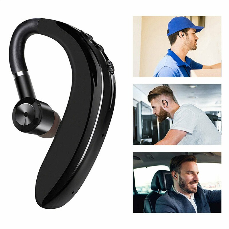 Business Bluetooth Headset Bluetooth 5.0 Oortelefoon Handsfree Hoofdtelefoon Mini Draadloze Oortelefoon Oordopjes Oortelefoon Voor Alle Telefoons