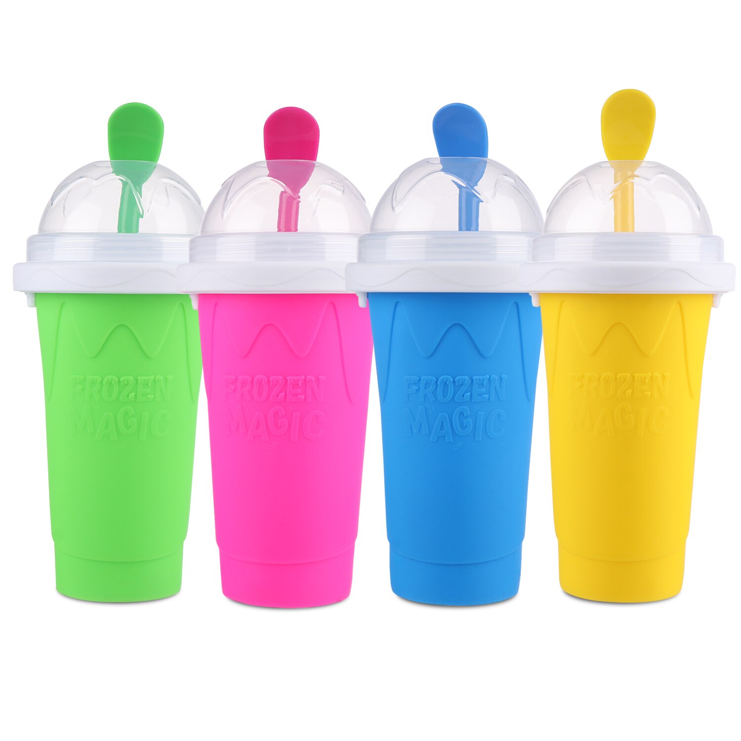 Tasse à Smoothie glacé en Silicone pour l'été, pour la conservation rapide des Smoothies glacés