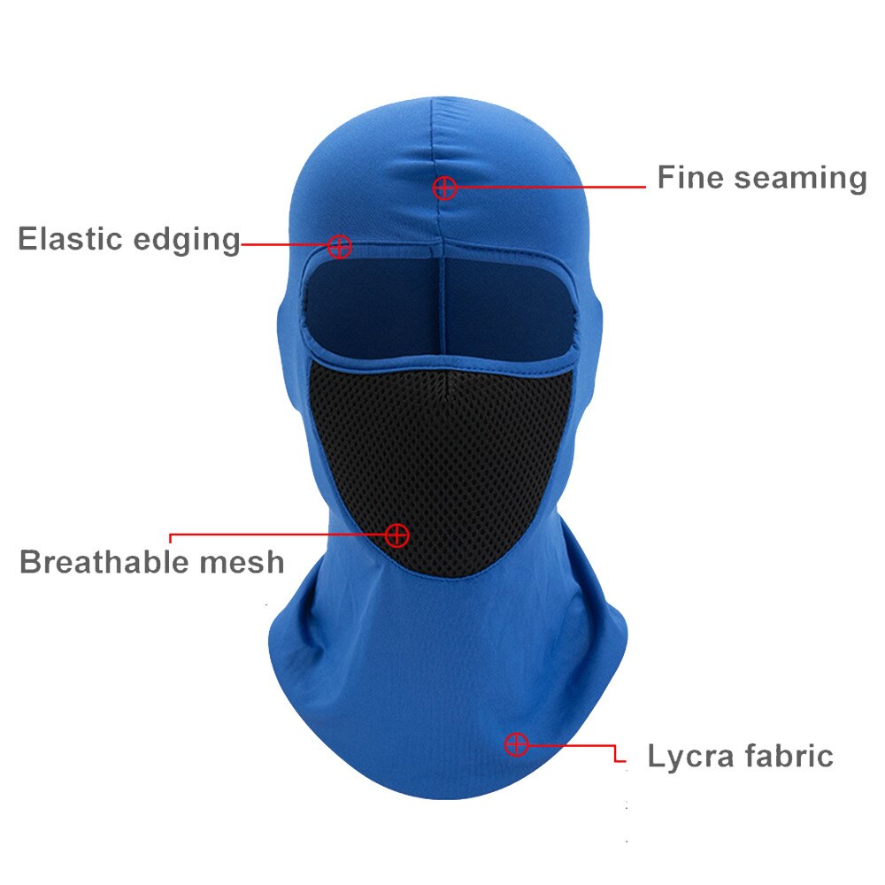 Motorcycle Mask Motorcycle Sun protection and dustproof headgear riding hat hood windproof outdoor riding hood mask dust mask