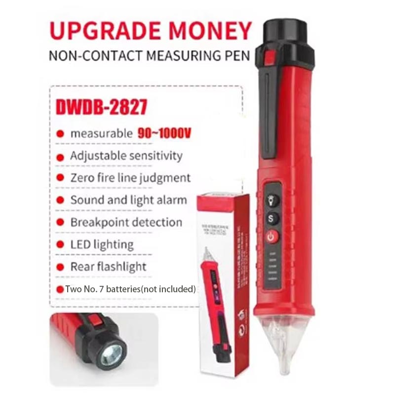 Elektrische pen Hoge precisie geïnduceerde elektrische tester Pen Electroprobe Schroevendraaier Sonde Lichtspanningstester Detector Testpen