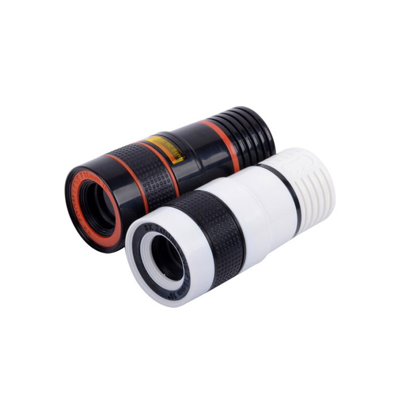 Draagbare 8x18 Mobiele Telefoon Monoculaire Telescoop HD Zoom Mobiele Telefoon Camera Telescoop Optische Lens met Telefoon Clip